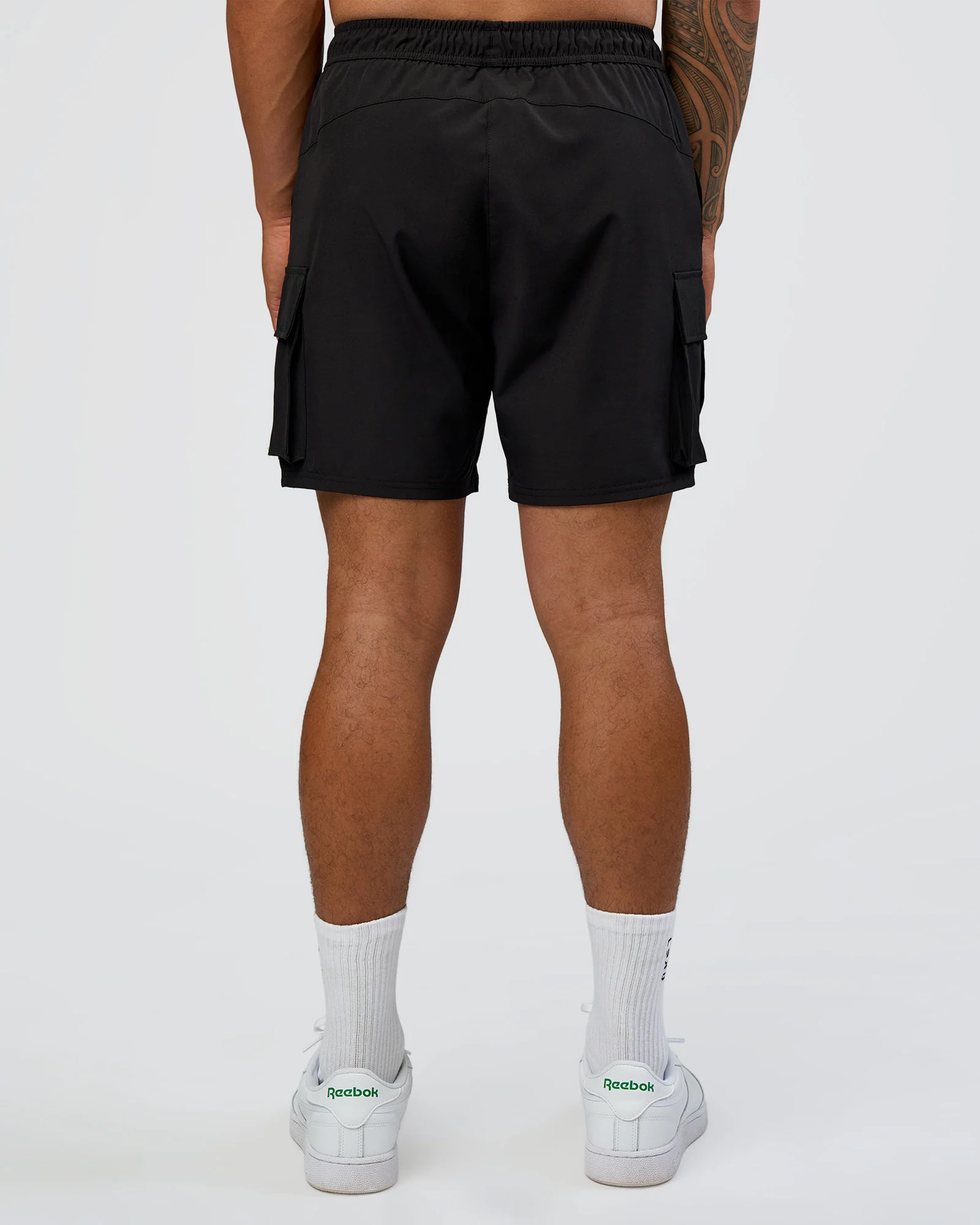 Energy Stretch 6" Performance Cargo Short - Black