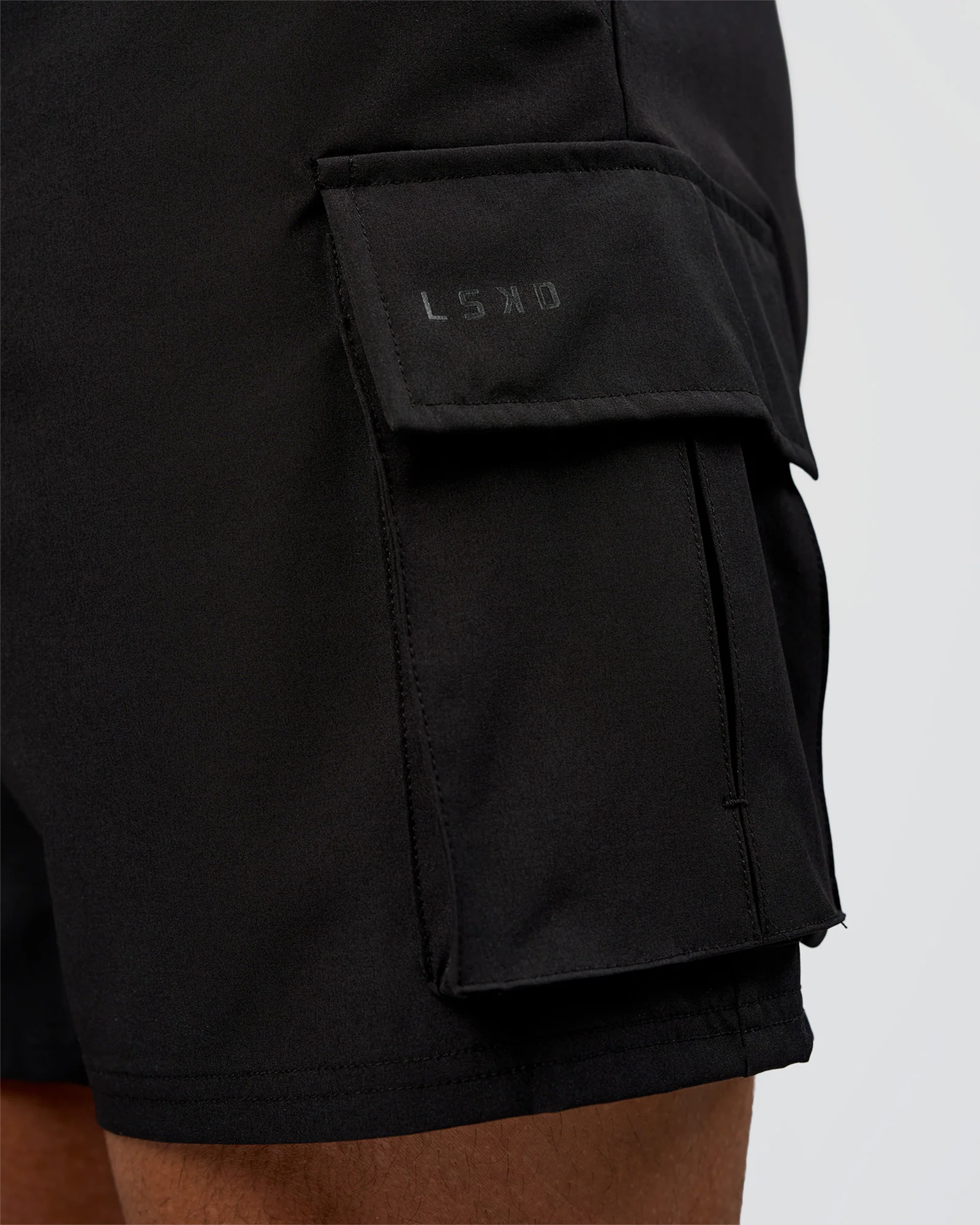 Energy Stretch 6" Performance Cargo Short - Black