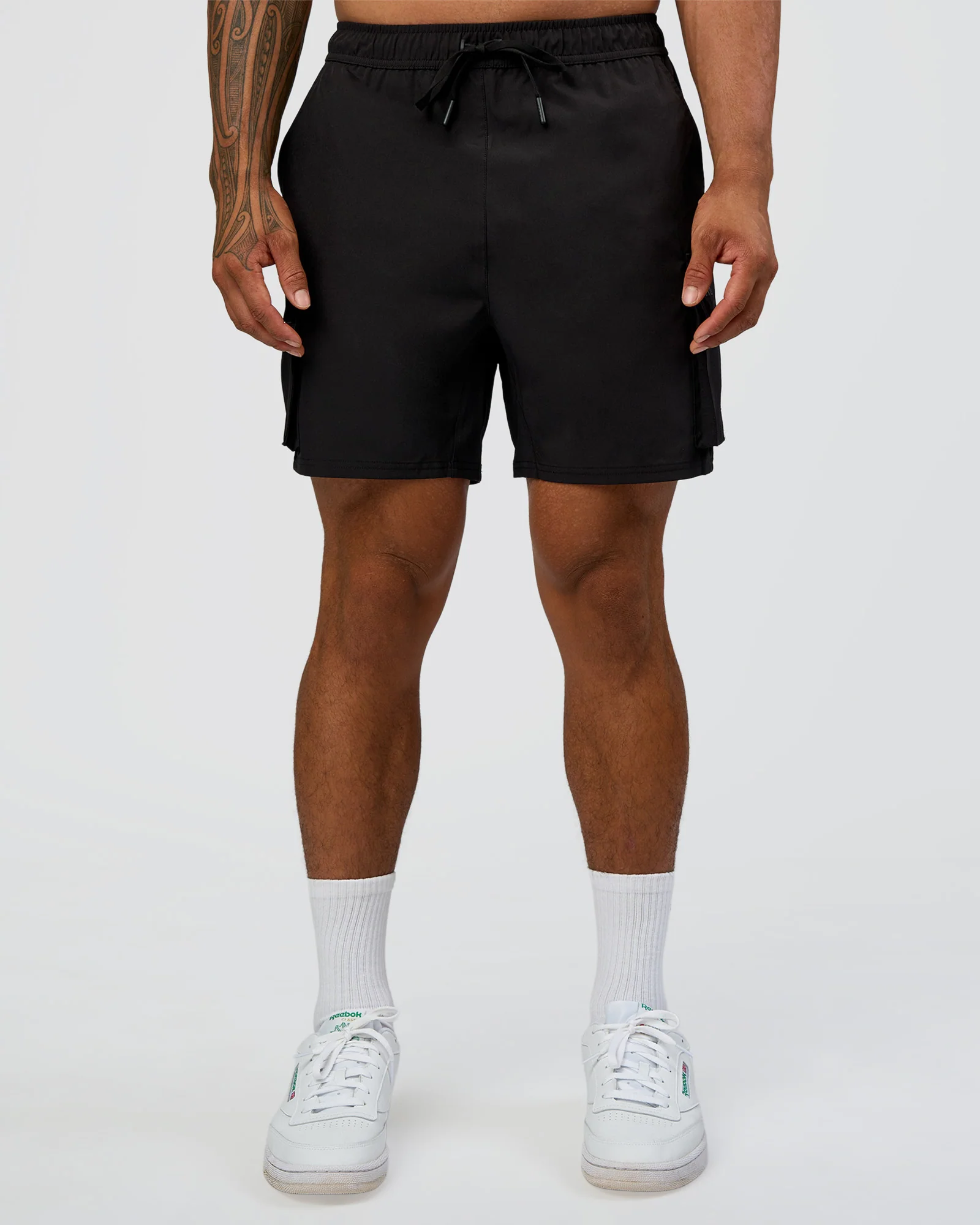 Energy Stretch 6" Performance Cargo Short - Black