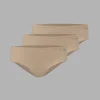 Seamless Brief 3 Pack - Off White