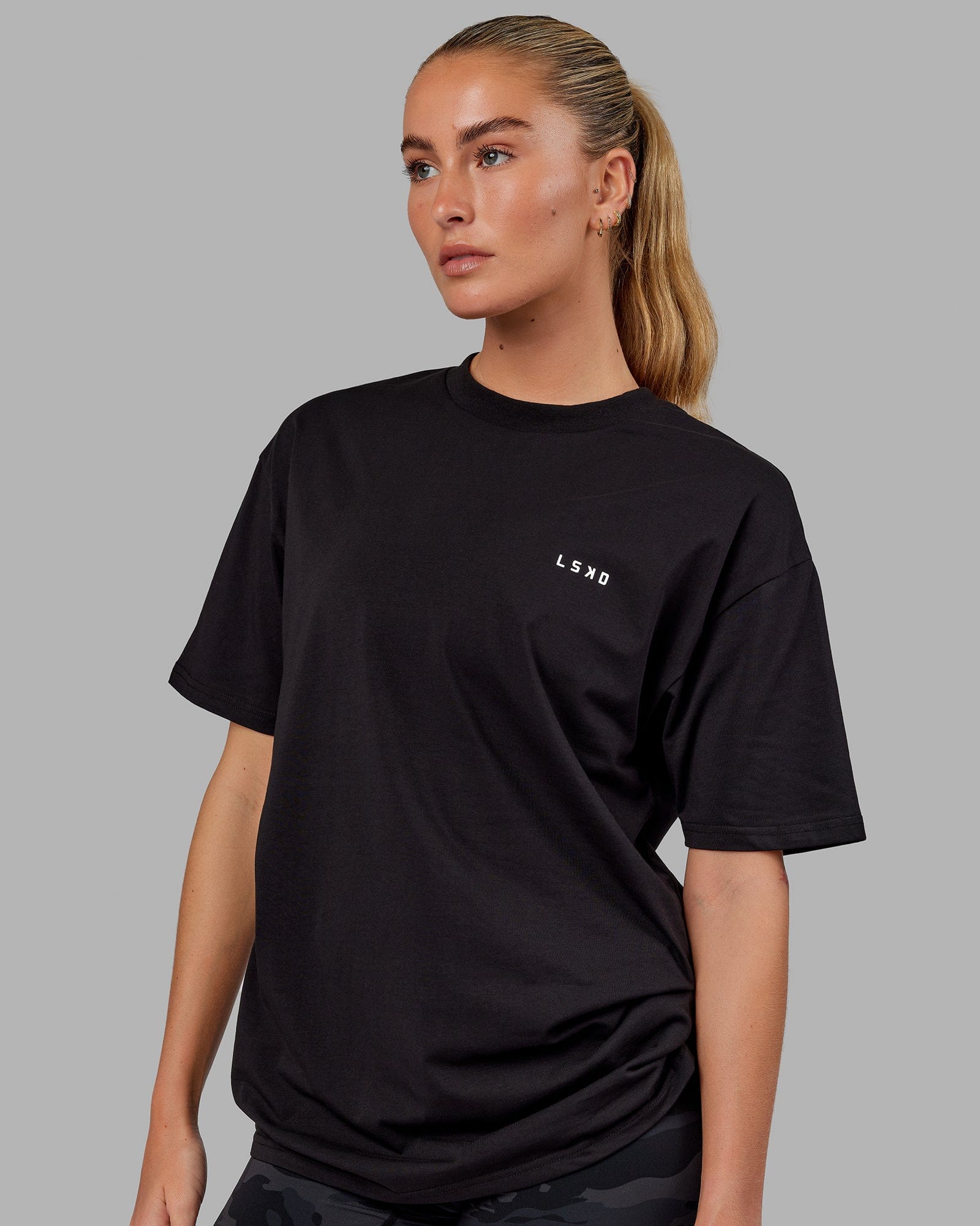 13480-vs6-flxcotton-tee-oversize-black-white-6.jpg VS6 FLXCotton Tee Oversize - Black-White
