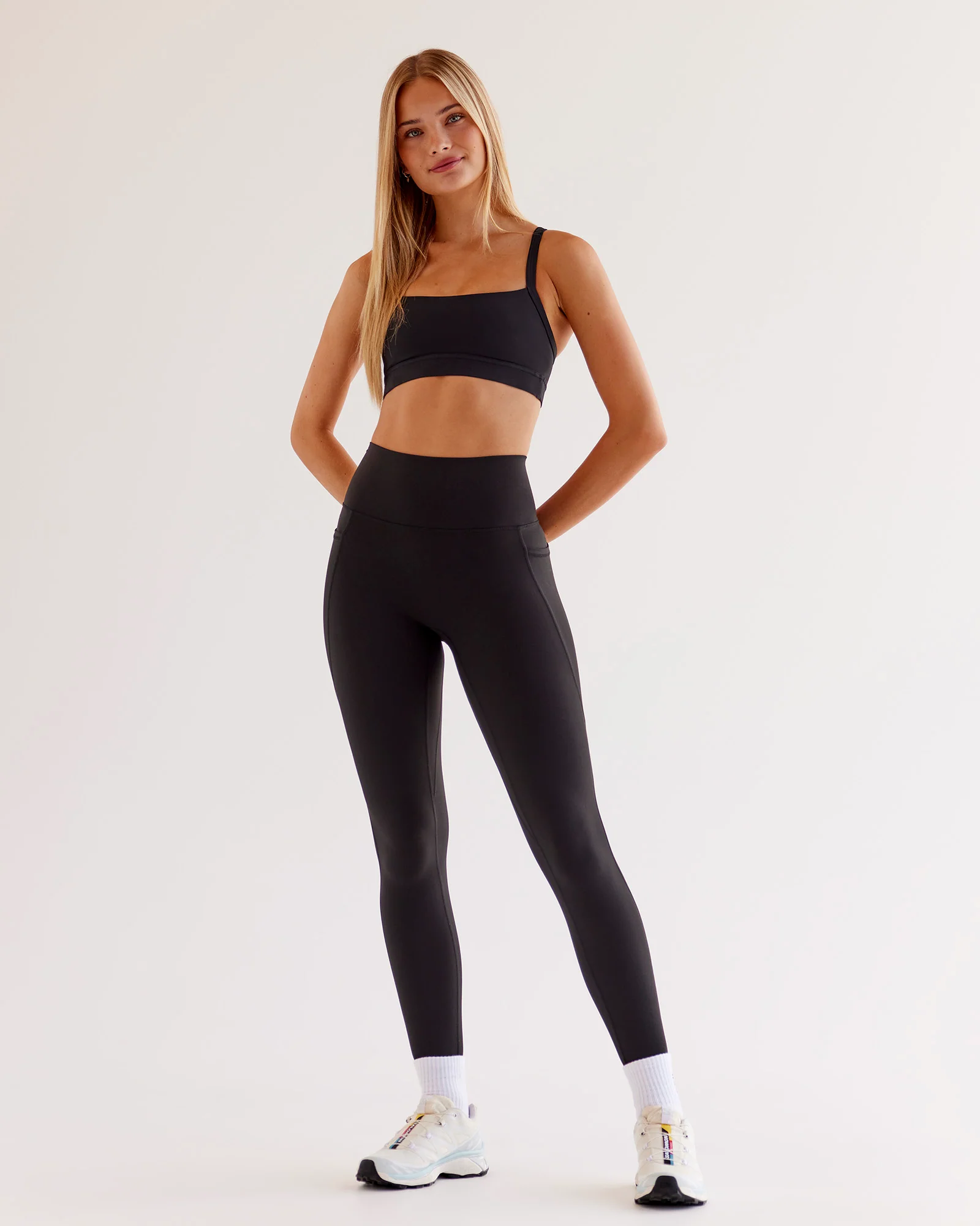O.G. Fusion Ultra High-Rise Full Length Legging Pockets - Black