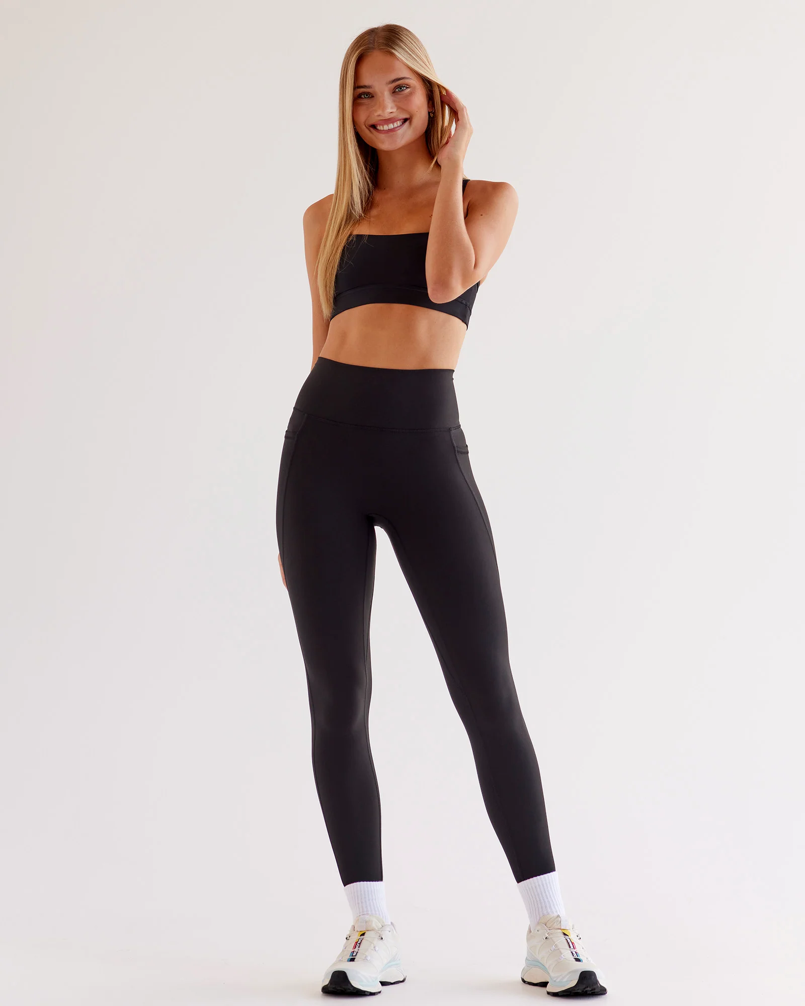 O.G. Fusion Ultra High-Rise Full Length Legging Pockets - Black