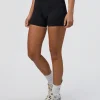 Elite High-Rise 4" Short Pockets - Black