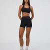 Elite High-Rise 4" Short Pockets - Black
