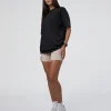 Lifting Club FLXCotton Tee Oversize - Black-Black