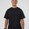 Lifting Club FLXCotton Tee Oversize - Black-Black