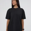 Lifting Club FLXCotton Tee Oversize - Black-Black