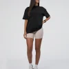 Lifting Club FLXCotton Tee Oversize - Black-Black