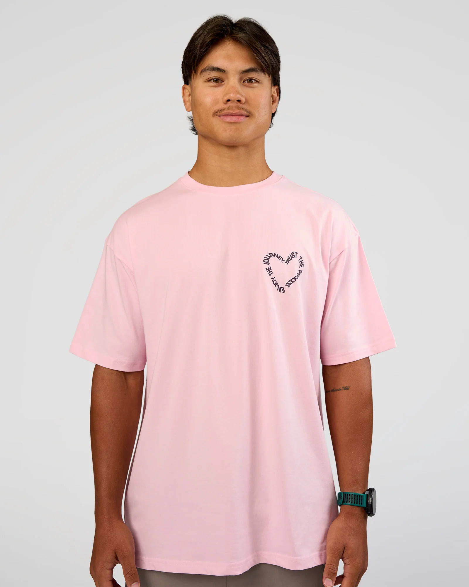 13691-love-the-process-flxcotton-oversize-tee-marshmallow-midnight-plum-3.webp Love The Process FLXCotton Oversize Tee - Marshmallow-Midnight Plum