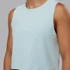 Go-To FLXCotton Tank - Skyride-White