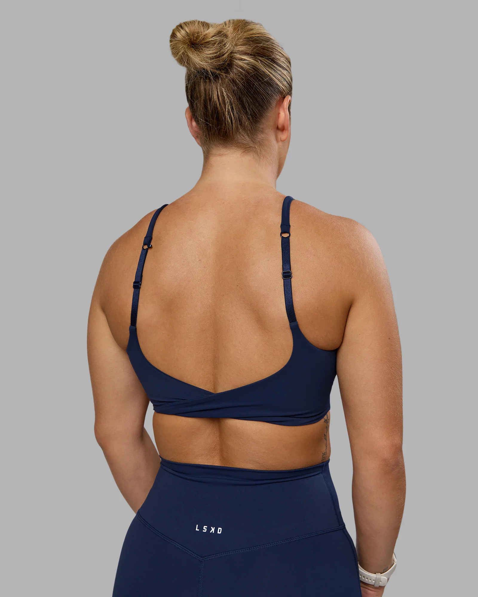 Twist Sports Bra - Future Navy