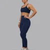 Twist Sports Bra - Future Navy