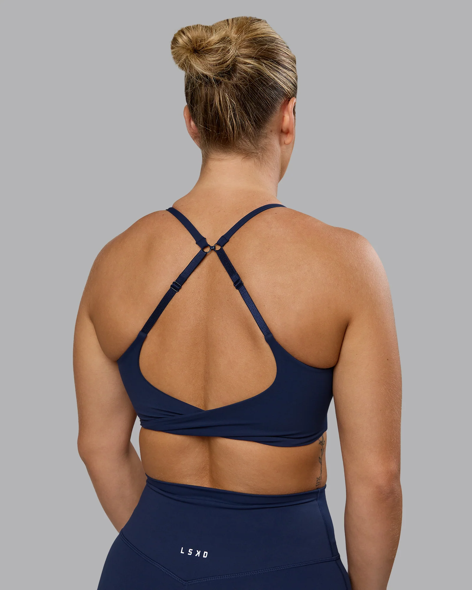 Twist Sports Bra - Future Navy