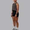 Go-To FLXCotton Tank - Dark Storm-White