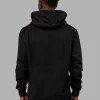 Structure Hoodie - Black-White