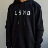 Structure Hoodie - Black-White