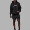 Structure Hoodie - Black-White