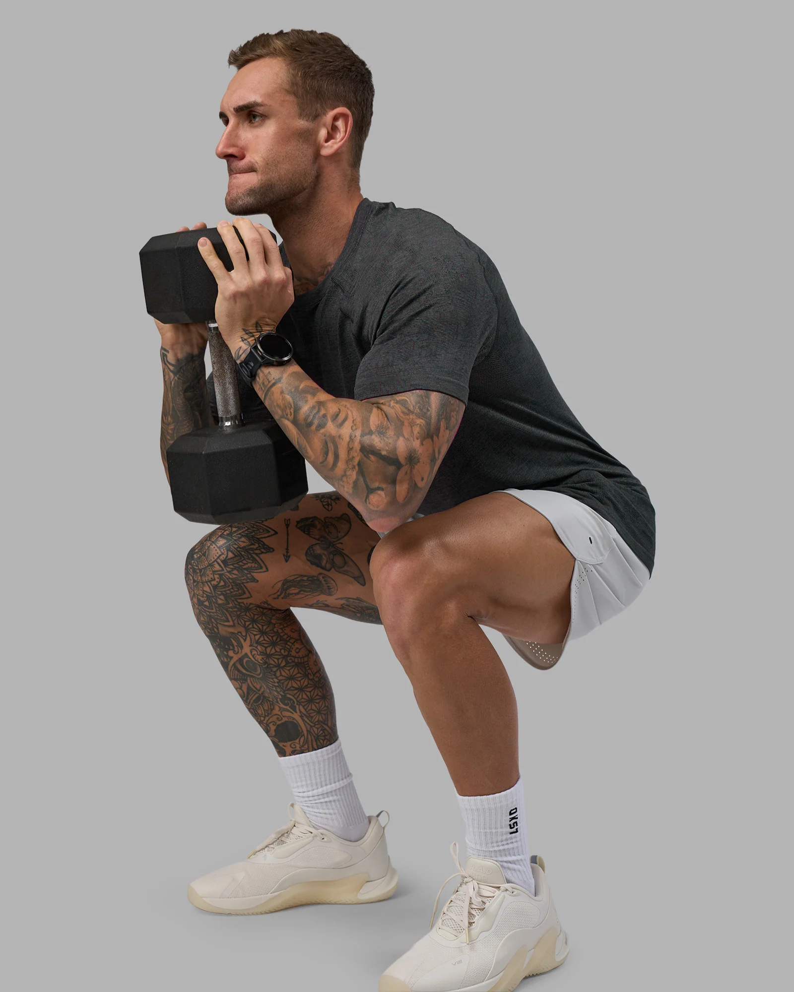 AeroFLX+ Seamless Tee - Black Camo-Graphite