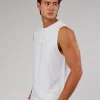 Base FLXCotton Tank - White