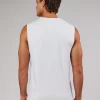 Base FLXCotton Tank - White