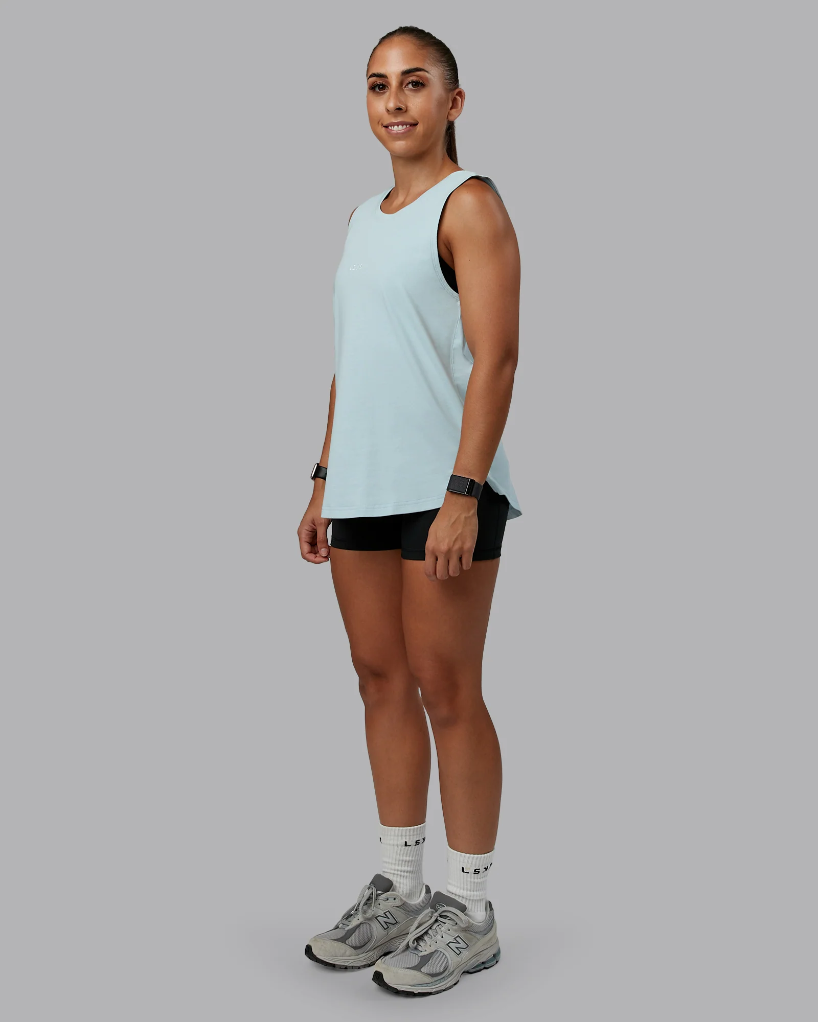 13915-go-to-flxcotton-longline-tank-skyride-white-2.webp Go-To FLXCotton Longline Tank - Skyride-White