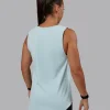 13915-go-to-flxcotton-longline-tank-skyride-white-3.webp Go-To FLXCotton Longline Tank - Skyride-White