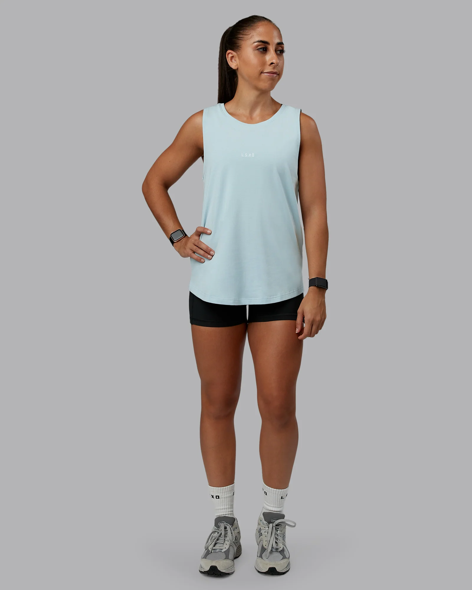 13915-go-to-flxcotton-longline-tank-skyride-white-4.webp Go-To FLXCotton Longline Tank - Skyride-White