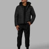 All-day Puffer Jacket - Black