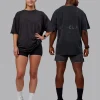 14003-washed-run-club-flxcotton-tee-oversize-black-black-1.webp Washed RUN CLUB FLXCotton Tee Oversize - Black-Black