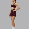 Momentum Sports Bra - Cherry Lacquer