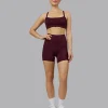 Momentum Sports Bra - Cherry Lacquer