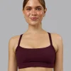 Momentum Sports Bra - Cherry Lacquer