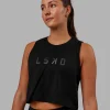 14022-black-black-2xs-black-black-2xs-variation-1.webp Agile FLXCotton Tank - Black-Black