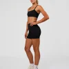 Elite Run High-Rise 5" Short Pockets - Black