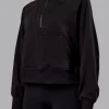 Pursue Mid-Weight Hoodie - Black