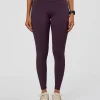 Rep Ultra High-Rise Full Length Legging Pockets - Midnight Plum-Marshmallow