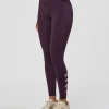 Rep Ultra High-Rise Full Length Legging Pockets - Midnight Plum-Marshmallow