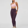 Rep Ultra High-Rise Full Length Legging Pockets - Midnight Plum-Marshmallow