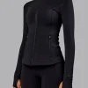 Stride Thermal Zip Through Jacket - Black