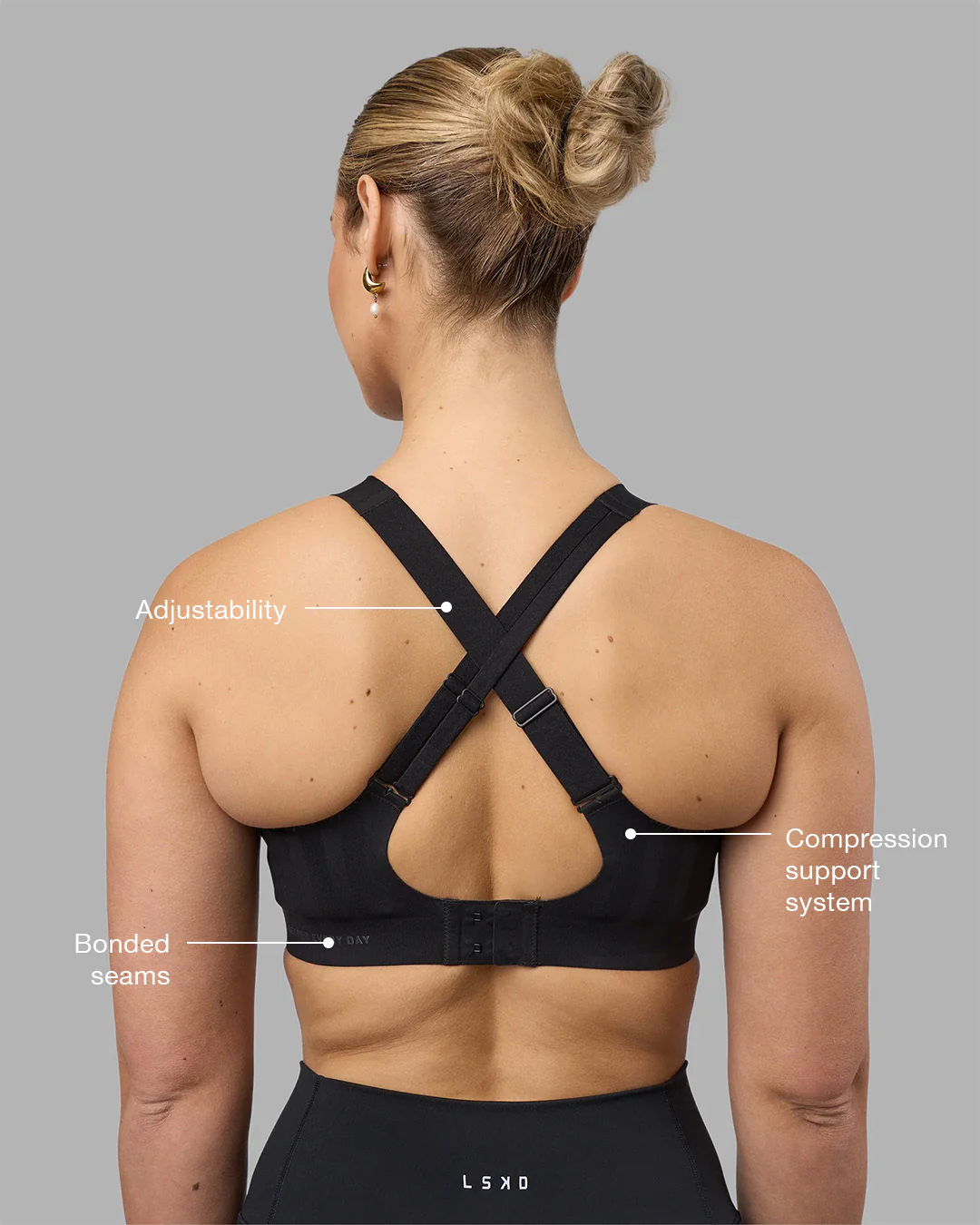 Stability Sports Bra - Black