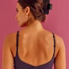 Twist Sports Bra - Midnight Plum
