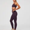 Twist Sports Bra - Midnight Plum