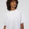 AfterDark ZeroCrease Cropped Tee - White