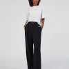 AfterDark ZeroCrease Cropped Tee - White