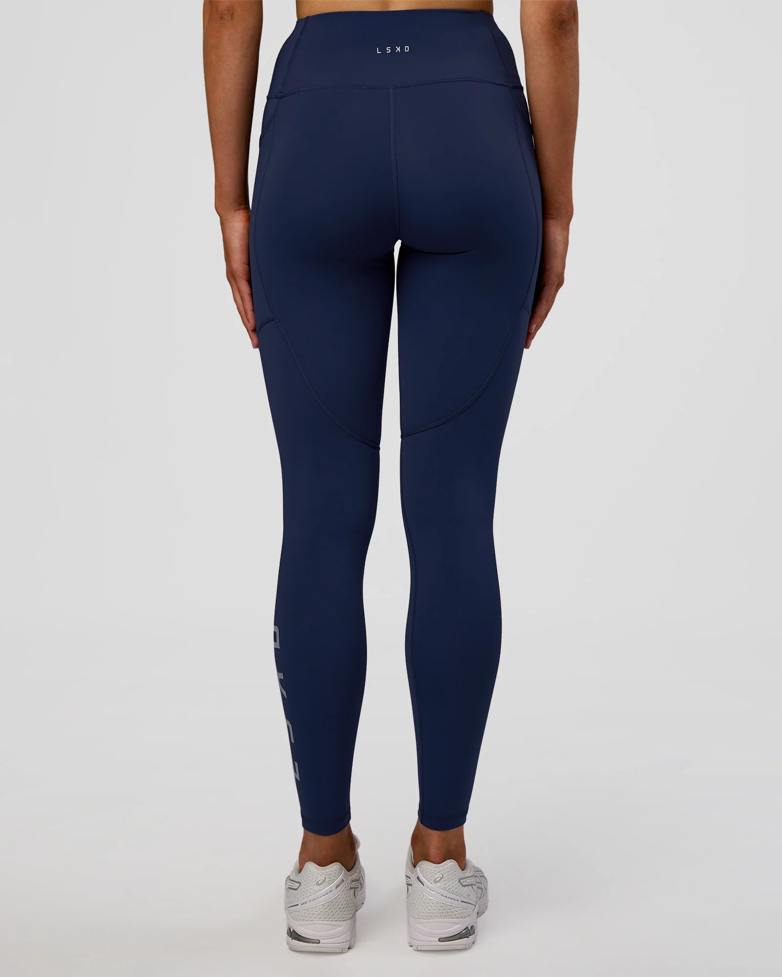 Rep Ultra High-Rise Full Length Legging Pockets - Future Navy-White