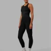 14252-flow-performance-tank-with-shelf-bra-black-1.webp Flow Performance Tank With Shelf Bra - Black
