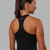 14252-flow-performance-tank-with-shelf-bra-black-2.webp Flow Performance Tank With Shelf Bra - Black