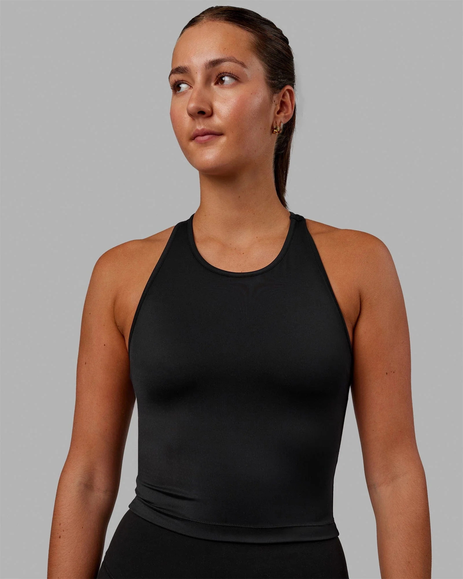 14252-flow-performance-tank-with-shelf-bra-black-3.webp Flow Performance Tank With Shelf Bra - Black
