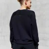 Elevate SoftTouch Crew Neck Sweater - Black-Black